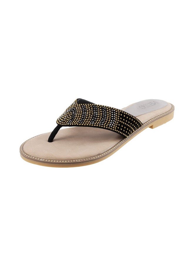 Metro - Metro Girls Black Footwear-6 UK (39 EU) (32-506) - Image 1