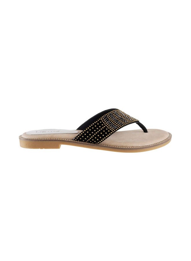 Metro - Metro Girls Black Footwear-6 UK (39 EU) (32-506) - Image 1