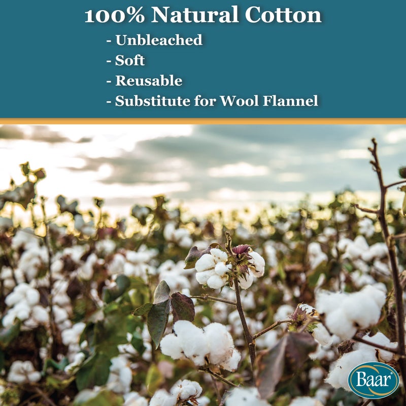 Baar Cotton Flannel Castor Oil Pack - Image 5
