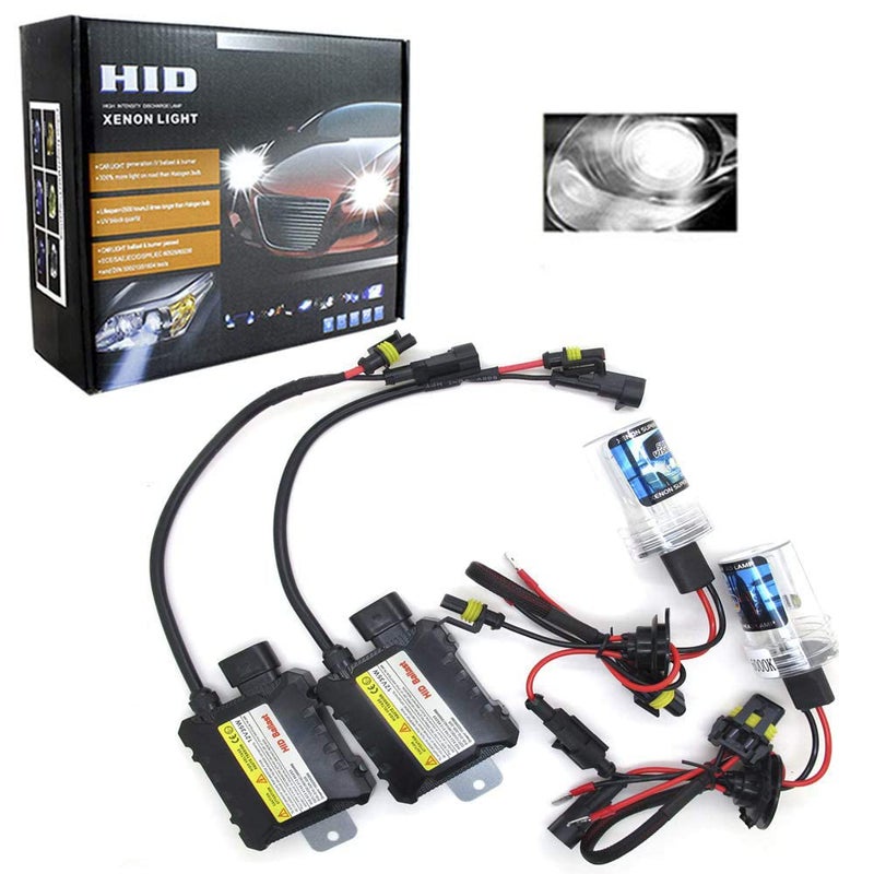 Generic BOOMBOOST 55W HID Xenon Kit 5000K H8/H9/H11 xenon hid ballast HID Xenon Light bulb Headlight Lamp 12V xenon kit  - Image 1