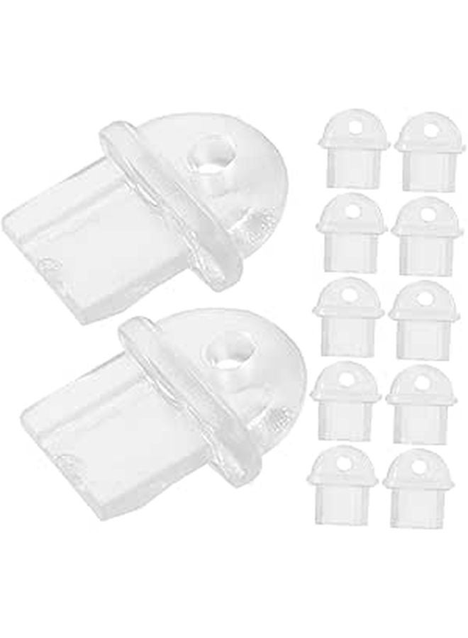 Universal 20 Pcs Charging Port Dust Plugs Protective Caps For Mobile Electronics - Image 1