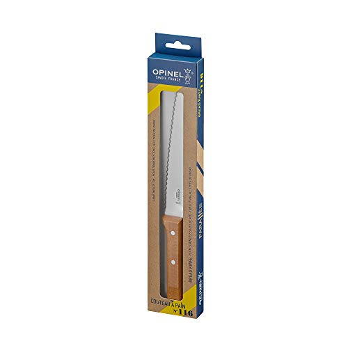 Opinel Parallele Stainless Steel Bread Knife - Image 2