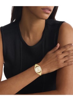 CALVIN KLEIN Round Analog Women's Champagne Case Wrist Watch - 25200422  - Image 4