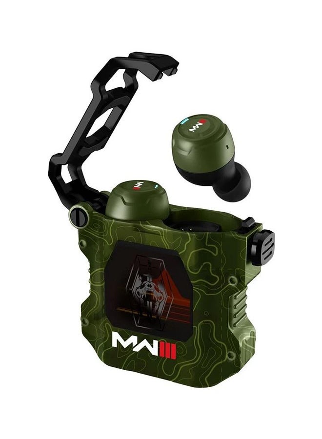 او تي ال سماعات أذن لاسلكية OTL Call of Duty Modern Warfare 3 TWS باللون الأخضر - Image 1