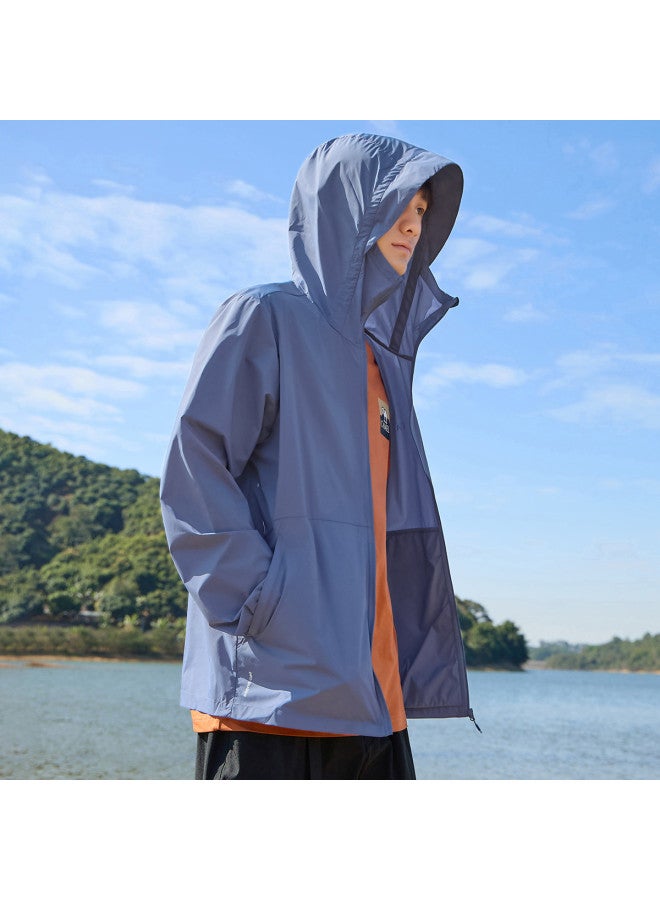 camel Full Face Sun Protection】uv Protection Breathable Sun Shirt For Men, Summer Lightweight Sun Protective Jacket, Men's Sports Sunscreen Outerwear - Image 3