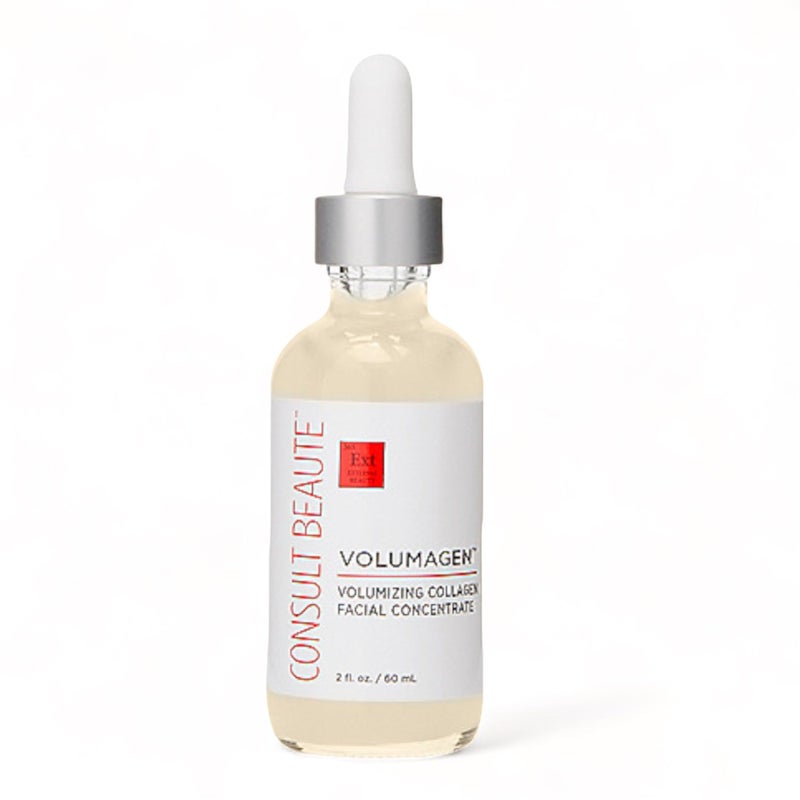 Consult Beaute Volumagen  Collagen Facial Serum Concentrate for Nourishing  Plumping Skin  Hydrates and Temporarily Fills for Smoother Bouncy Skin  Hyaluronic Acid  Vitamin C  2 Fl Oz