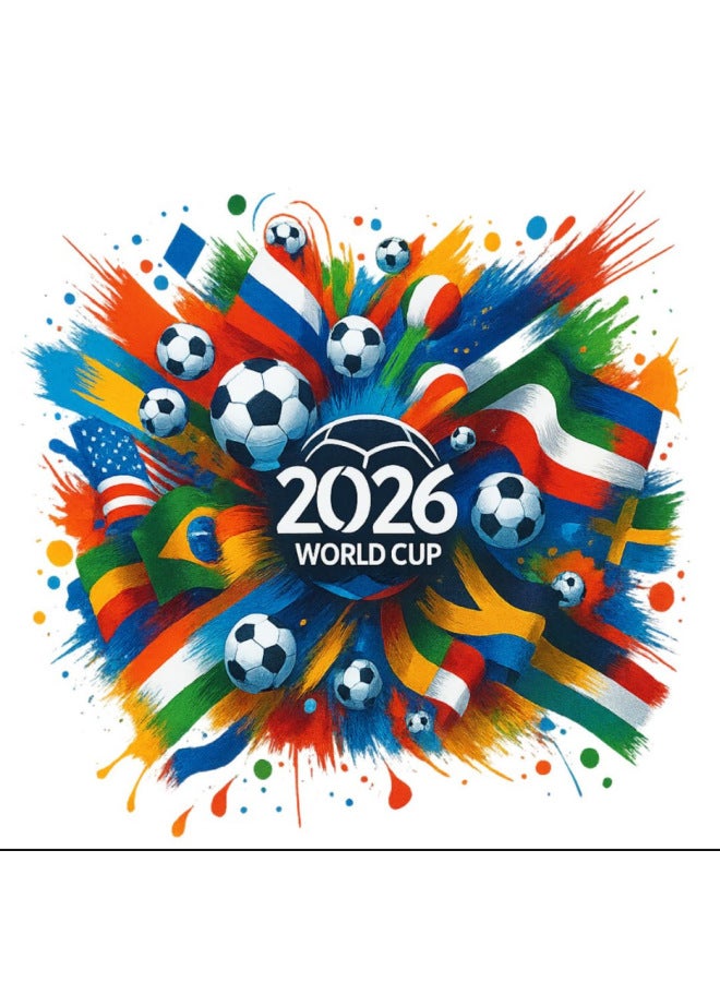 ديكورات وأجواء مستوحاة من كأس العالم 2026 - تصنيف الألوان: متعدد الألوان ty011 - Image 3