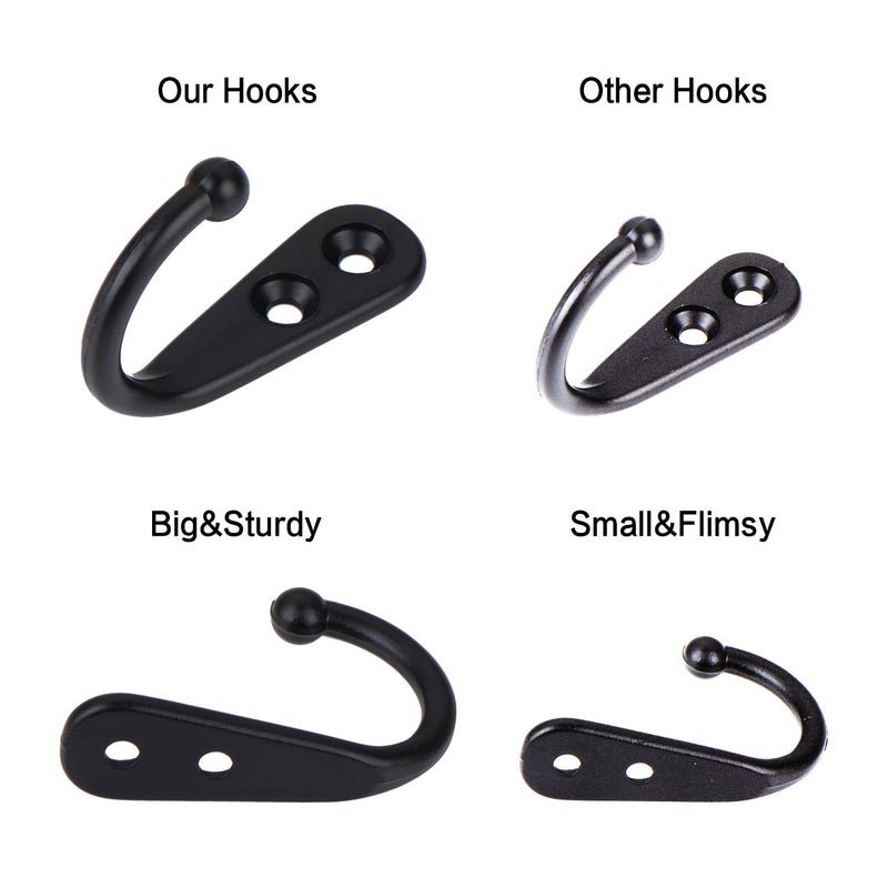 إي بوت حامل جداري على شكل خطاف من 20 قطعة - Image 2