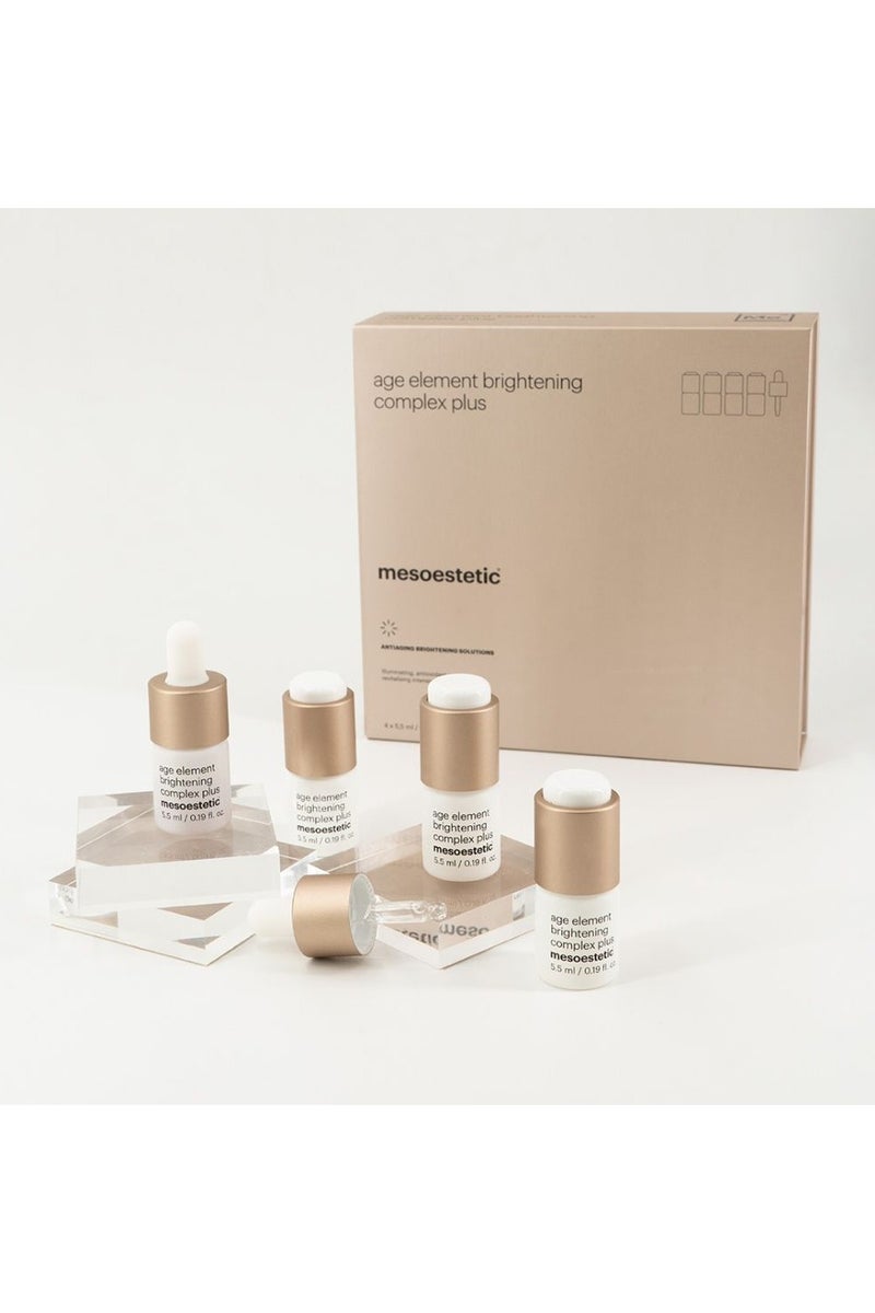 Mesoestetic Age Element Brightening Complex Plus 4*5.5ml - Image 4