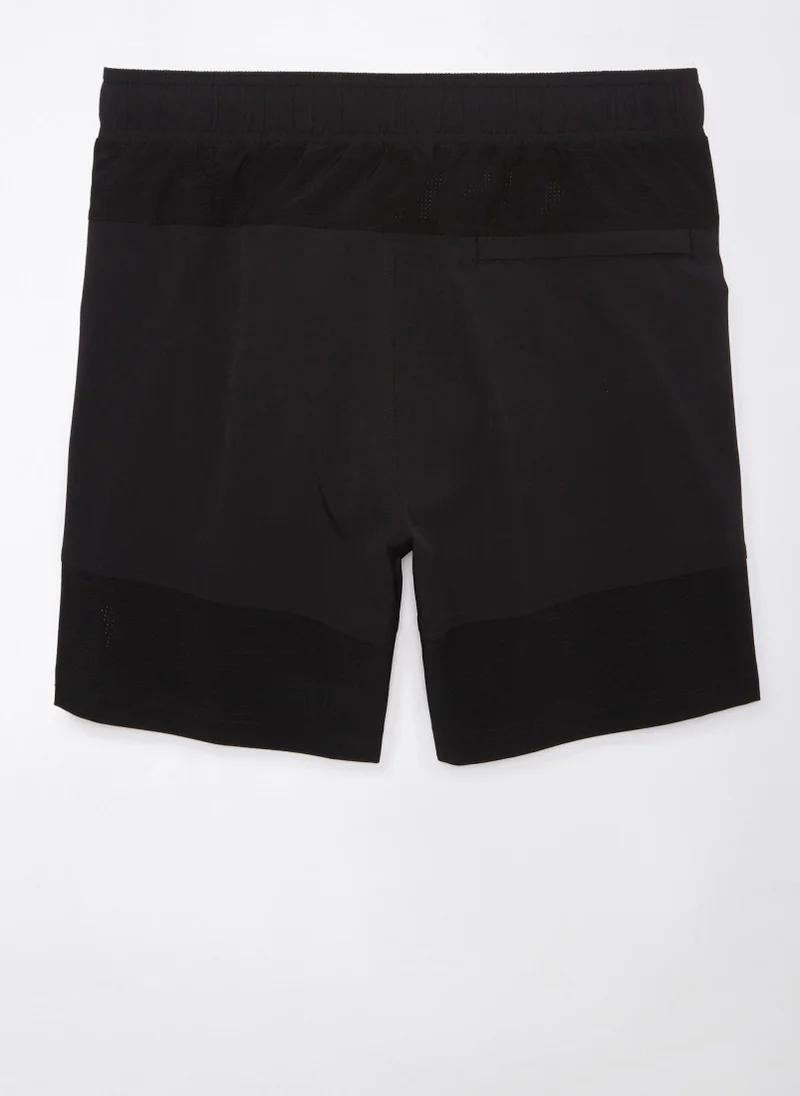 American Eagle Drawstring Pocket Detail Shorts