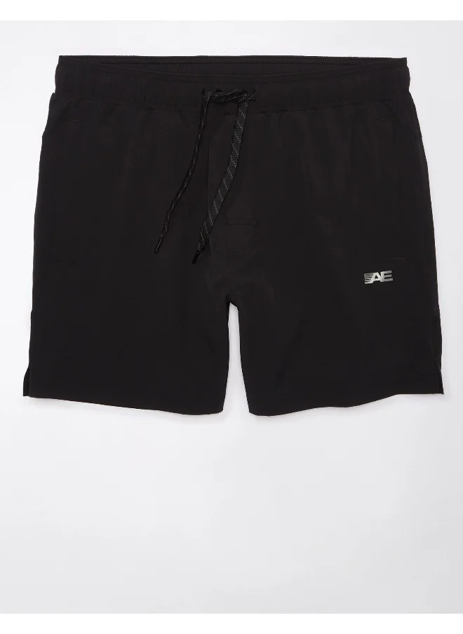 American Eagle Drawstring Pocket Detail Shorts