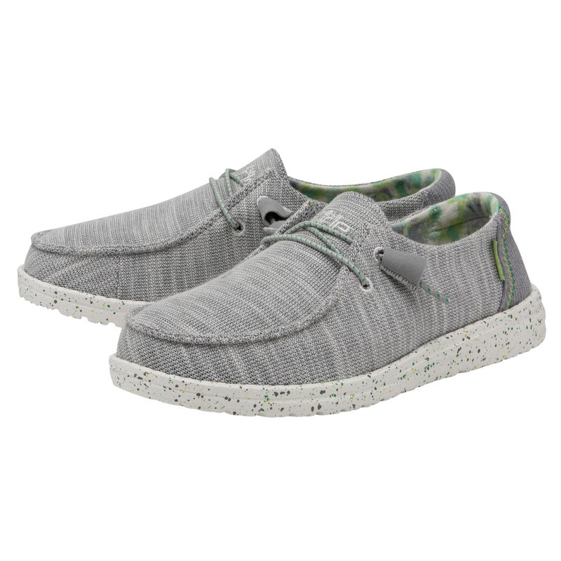 Hey Dude Women's Wendy Stretch Pearl River Size 10 | Women’s Shoes | Women’s Lace Up Loafers | Comfortable & Light-Weight - Image 4