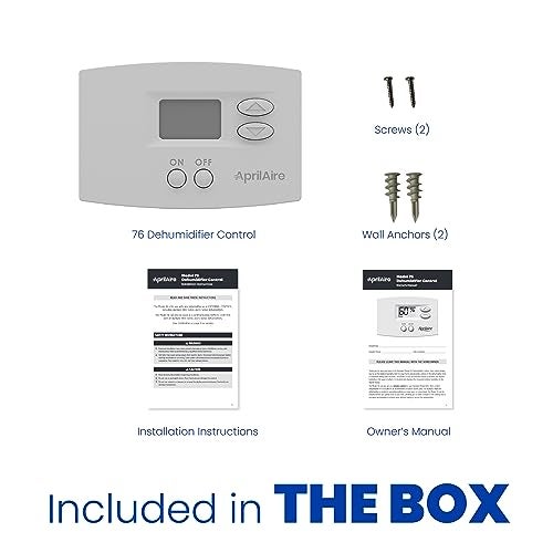 AprilAire 76 Digital Wall Mount Dehumidifier Control - Image 5