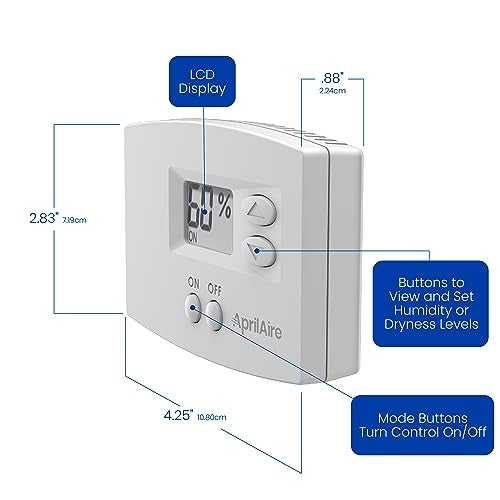 AprilAire 76 Digital Wall Mount Dehumidifier Control - Image 4