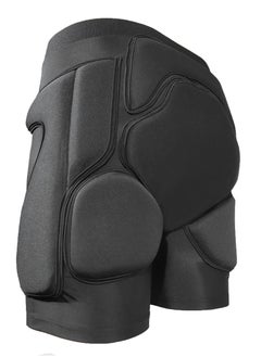 Padded Impact Shorts for Snowboarding, Skiing, Ice - Roller - Inline Skating Offering Coccyx, Hip, Tailbone Protection