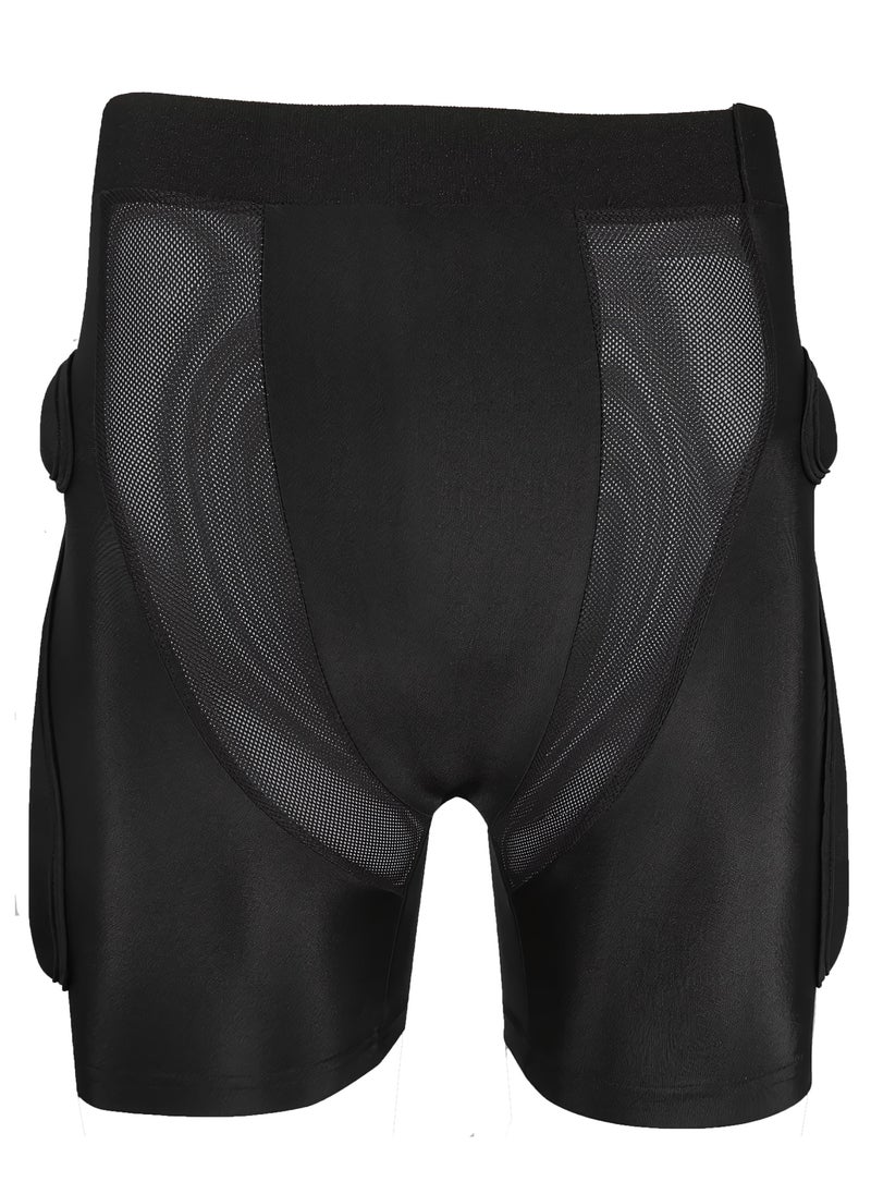 Generic - Padded Impact Shorts for Snowboarding, Skiing, Ice - Roller - Inline Skating Offering Coccyx, Hip, Tailbone Protection - Image 1