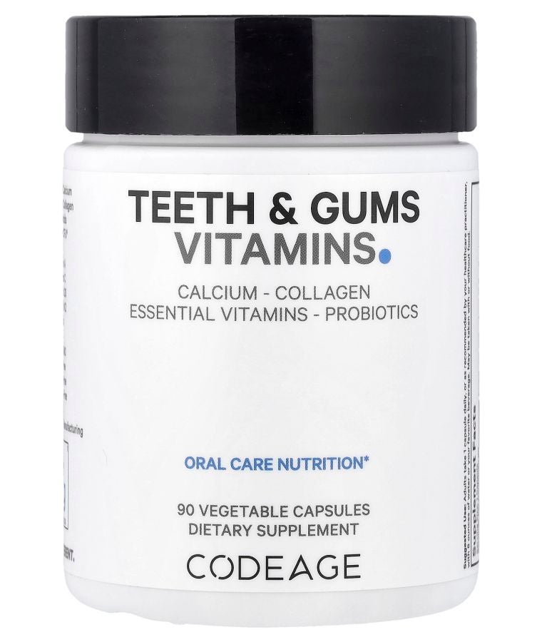 Codeage Teeth & Gums Vitamins 90 Vegetable Capsules