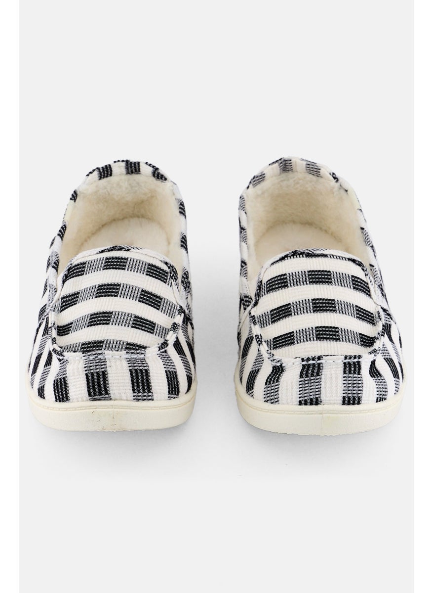 Roxy - Women Minnow Wool II Slip On Causal Shoes, White - Image 1