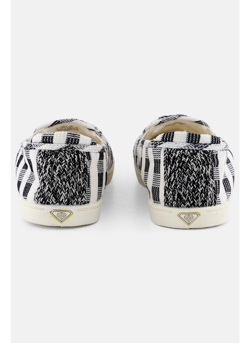 Roxy - Women Minnow Wool II Slip On Causal Shoes, White - Image 1