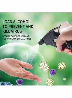 Excefore Empty Spray Bottles, 2 Pcs Refillable Trigger Sprayer Bottles  - Image 3