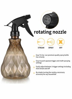 Excefore Empty Spray Bottles, 2 Pcs Refillable Trigger Sprayer Bottles  - Image 2