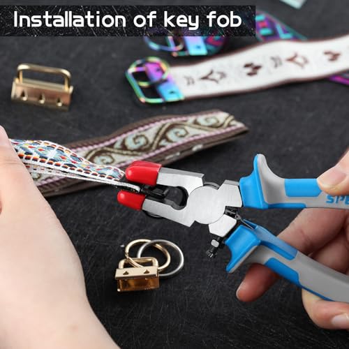 SPEEDWOX 6"" 2Pcs Glass Cutting Pliers Glass Breaking Pliers Set Glass Running Pliers and Breaker Grozer Pliers Glass Cutting Kit Glass Cutter for Bottles Stained Glass Supplies Glass Breaker, Blue - Image 4