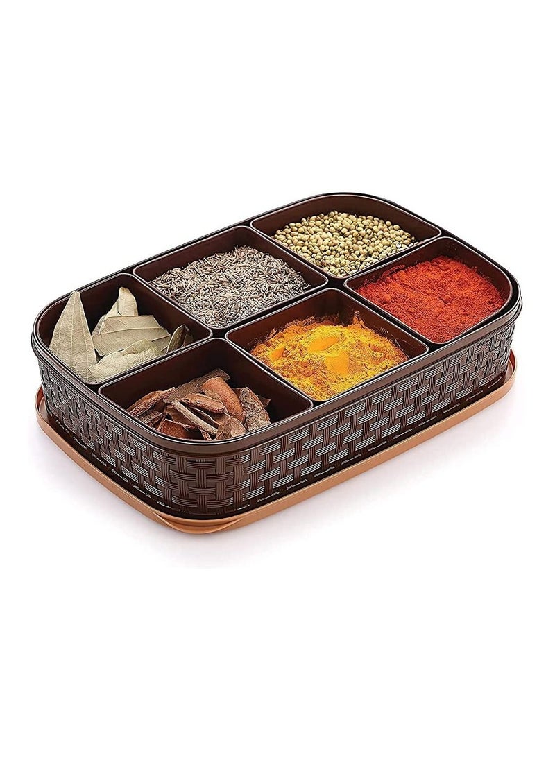 NAKODA - Gemini Spice or Dry fruit Container Assorted Colors - Image 1