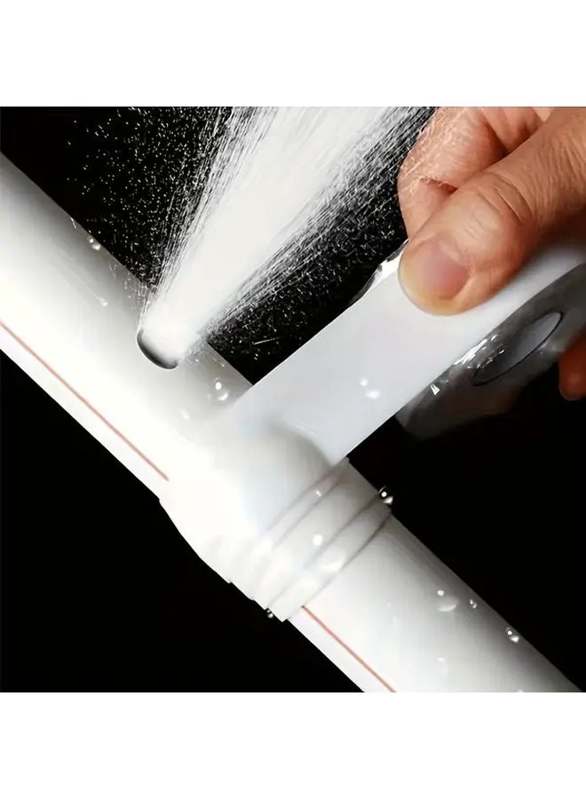 White Silicone Self Fusing Tape Leak Proof Water Resistant Sealant For Kitchen Drain Pipes - Image 2