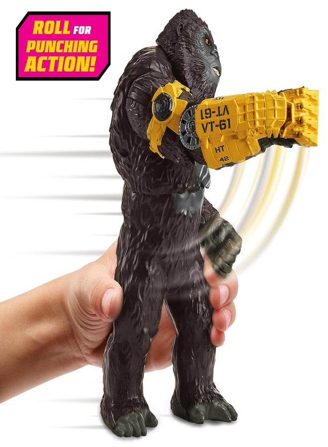 Monsterverse Godzilla X Kong 11" Giant Kong Roll N Battle Punch - Image 3