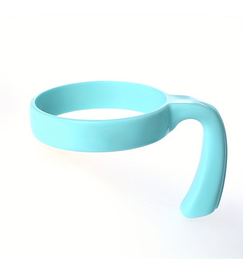 Blue 30oz Stable Plastic Handle Cup Accessory for Water Bottle Tumbler and Travel Mug with Secure Grip - Image 4