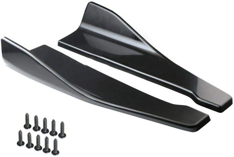 Propartauto Universal Car Side Skirt Rocker Splitters Winglet Wings Canard Diffuser Spoiler… - Image 3