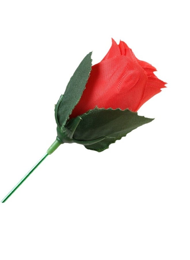 Magic Rose With Fire Ring Torches Change Rose Wedding Proposal Close Scene Stage Magic Props Wholesale-Color:Purple Rose  - Image 5