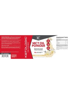 Ketologic Ketologic MCT Oil Powder (1 LB) (French Vanilla) - 41 Servings, Medium Chain Triglycerides Powder Supplement  - Image 5