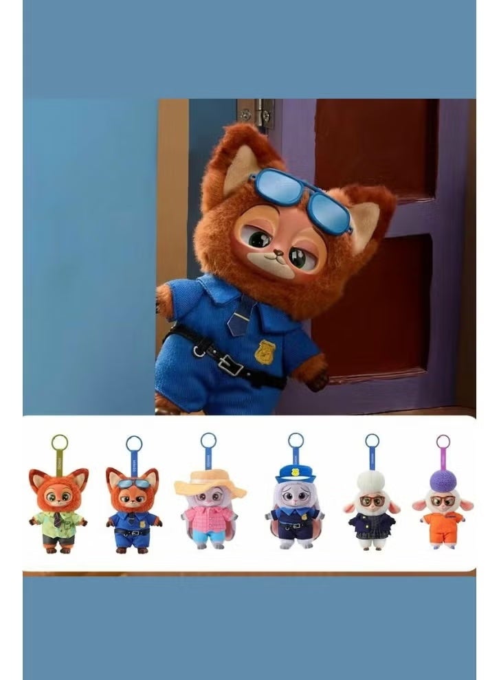 Miniso Zootopia Series Blind Box Disney Vinyl Plush Pendant and Keychain Mystery Blindbox. - Image 2