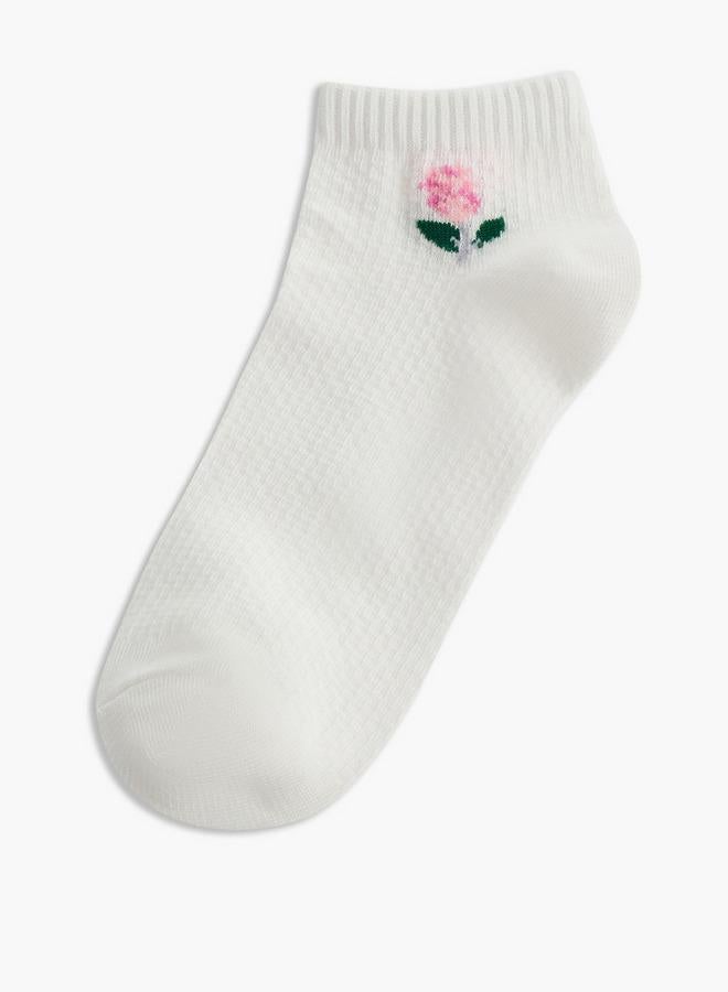 Celeste Pack Of 5 Ankle Length Cotton Socks - Image 2