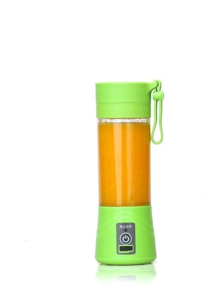 4 Colors Portable Smoothie Maker Blender  USB Rechargeable Mini Slow Juicer Electric Fruit Shake Maker for Smoothies Shakes and Juices Personal Size with 6 Blades for Easy Blending Anywhere