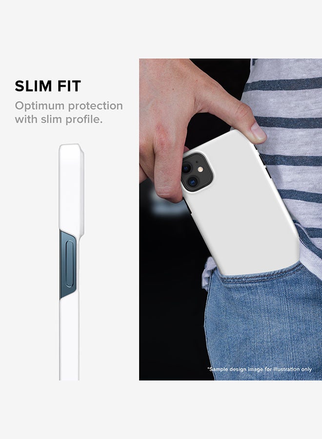 Stylizedd Slim Cover for Apple iPhone 11 Case Snap Classic Series Mobile Cover Hard PC Shield Matte Finish Print -Saudi Arabia-Player-Yasser - Image 3