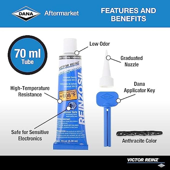 rayihni Victor Reinz 703141410 Reinzosil RTV Silicone  70 ml Tube - Image 3