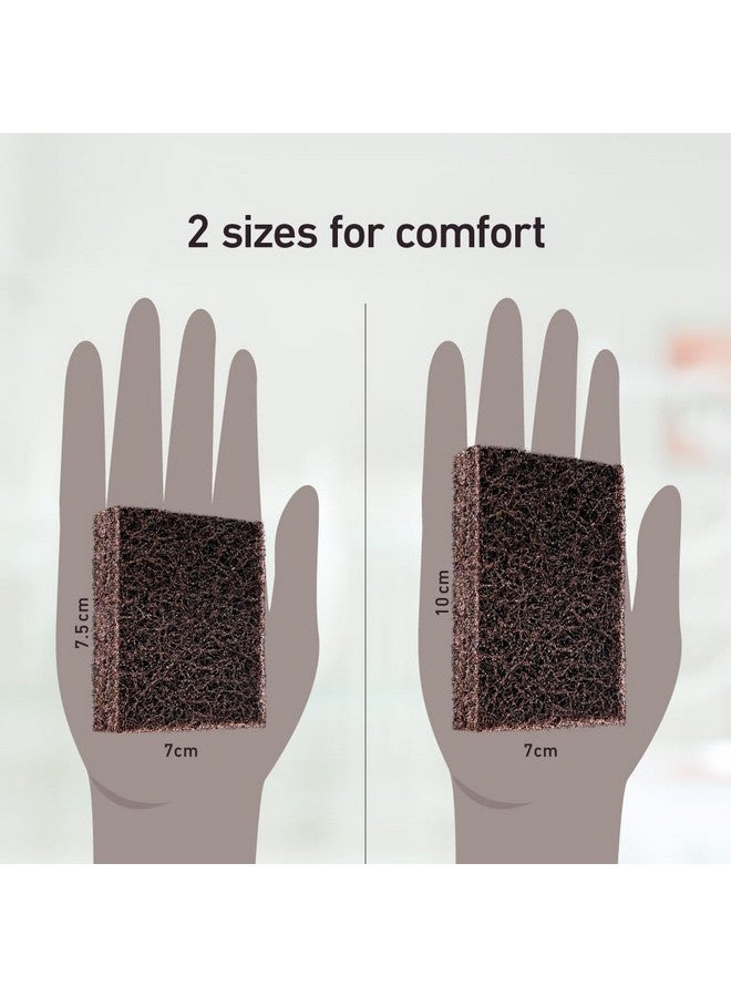 سكوتش وسادة تنظيف قوية للغاية للبقع الصعبة التي تظهر يوميًا (بديلة لفرشاة الفولاذ للمطبخ) - Image 5