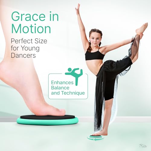TTolbi Premium Turning Boards for Dancers – Improve Pirouette Technique & Balance, Ideal Turn Board for Ballet, Dancing & Figure Ice Skating, Portable Spin Disc for Dance & Spinner Disk Training Equipment - Image 3