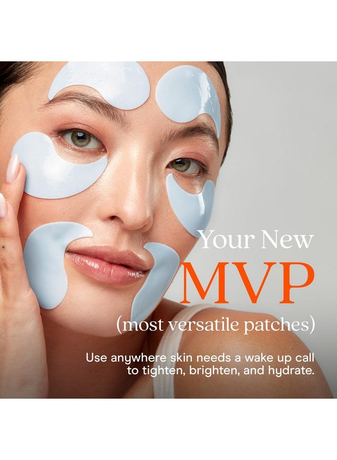 Nuface NuFACE IonPlex Hydra-Gel Power Under Eye Patches - Gel Under Eye Mask for Puffy Eyes & Dark Circles - Cooling Patches & Hydrating Treatment Pads to Energize & Tighten (60 Count) - Image 2