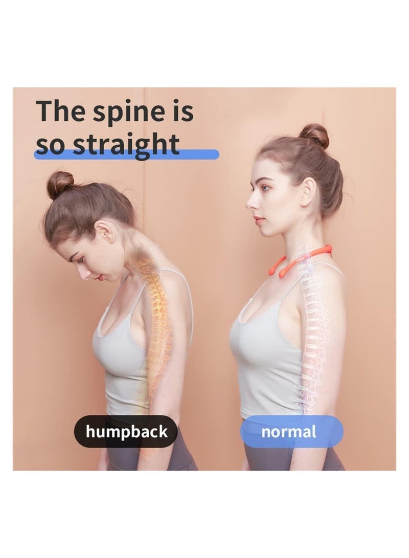 Portable Neck Lymphatic Drainage Device: Soothing Neck Massager Instrument for Relief (Black) - Image 5