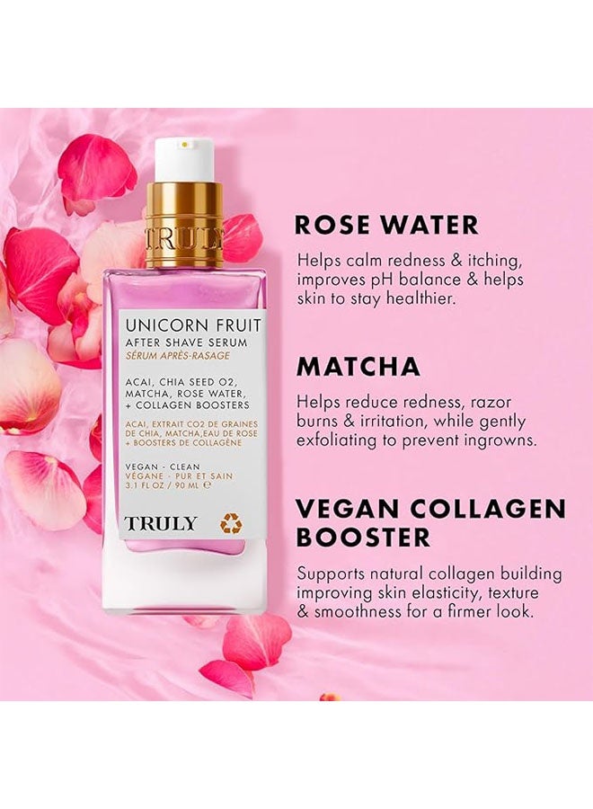 ترولي مصل فواكه يونيكورن بعد الحلاقة 90 مل، علاج الشعر الشباب وتخفيف الاحمرار، ترطيب، تهدئ وتسلم الجلد، رائحة الحلوى القطنية - Image 4