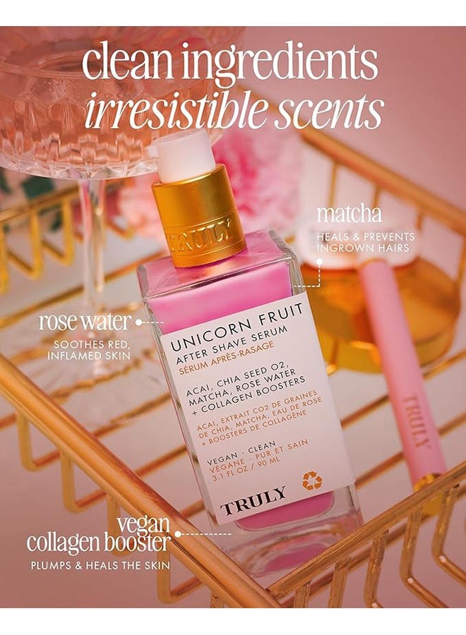 ترولي مصل فواكه يونيكورن بعد الحلاقة 90 مل، علاج الشعر الشباب وتخفيف الاحمرار، ترطيب، تهدئ وتسلم الجلد، رائحة الحلوى القطنية - Image 3