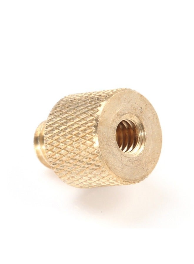 Generic 3/8 Turn 1/4 Brass Plated Adapter Screw Tripod Adapter Screw Cross Border Photographic Equipment-Color:Cold Boot Seat - Image 5