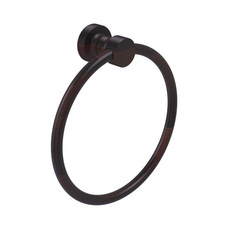 Allied Brass FT-16 Foxtrot Collection Towel Ring, Venetian Bronze - Image 3