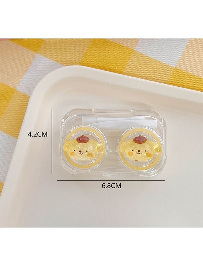 Mini Contact Lens Case Container Tweezer Stick Remover Tool