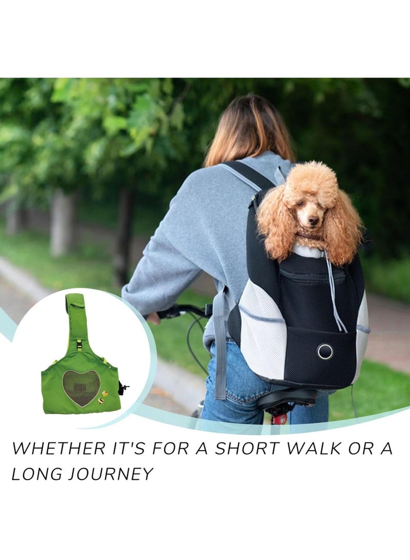 GGOOT Cat Carrier Soft - Puppy Travel Sling Bag with Shoulder Straps and Carrying Handles - Breathable Pet Products for Small Breeds Kittens - Image 3