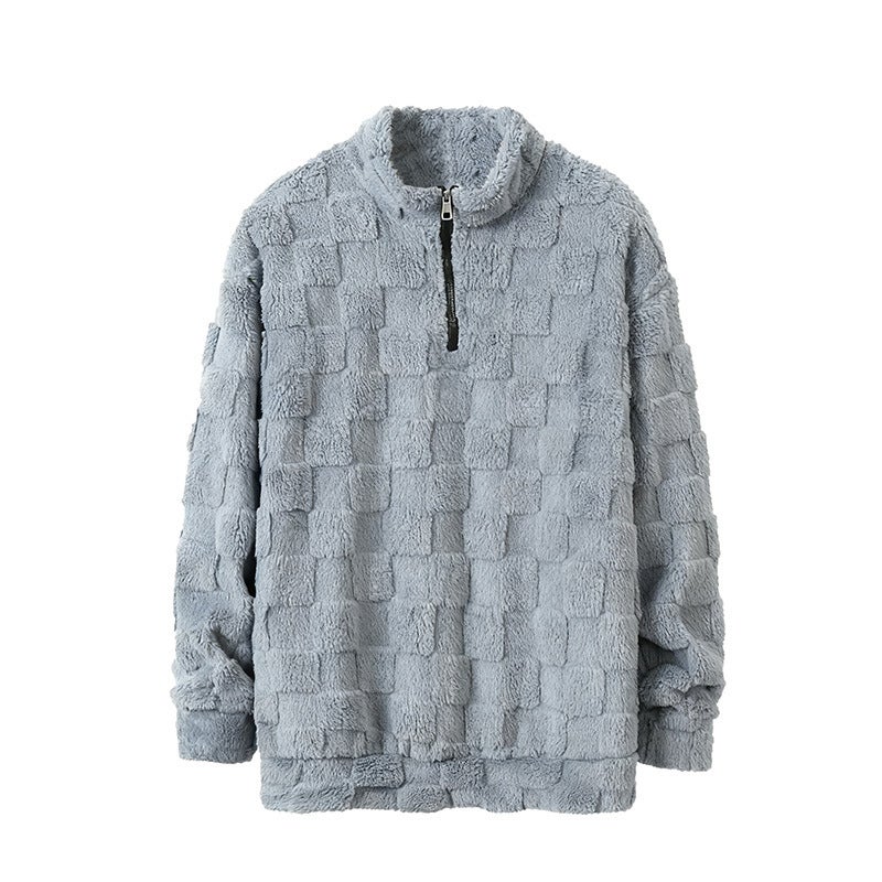 Men's Half Zip Hoodie Long Sleeve Casual Pullover Sweatshirt - Image 3