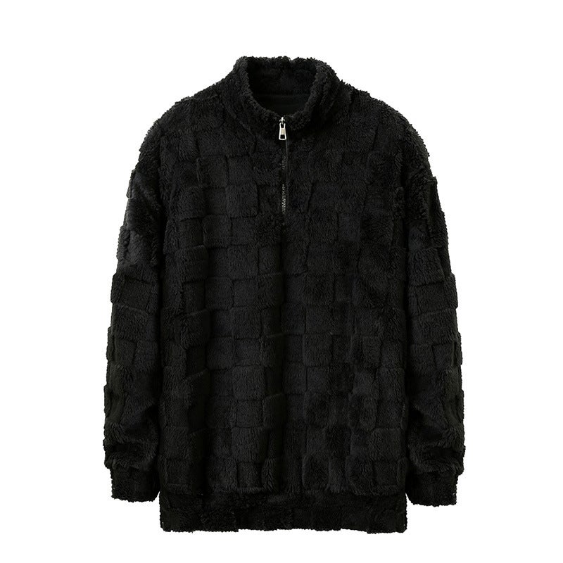 Men's Half Zip Hoodie Long Sleeve Casual Pullover Sweatshirt - Image 2